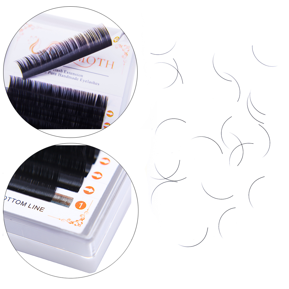 DOSMOTH 10 Boxes 16 Rows 7-16  - Eyelash Extension For Asian Eyes review and price